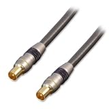 LINDY 0.5m Premium TV Aerial / UHF / RF / Freeview Coax Cable