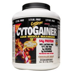 Cytosport - Cytogainer Chocolate Malt, 6 lb powder
