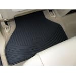 BMW X3 E83 Genuine Factory OEM 82110305176 Black Rear All Season Floor Mats 2004 - 2010 (set of 2 rear floor mats)