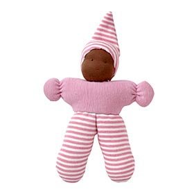 Organic Ethnic Minimo Doll Pink by Under the Nile