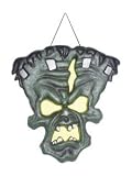 Frankenstein Monster Plaque Wall Hanging Halloween Party Decoration