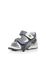 Billowy Sandalias planas (Azul Marino)