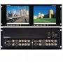 Marshall High Resolution TFT-MegaPixelT Dual 10.4" Screen VGA Rack Monitor Set