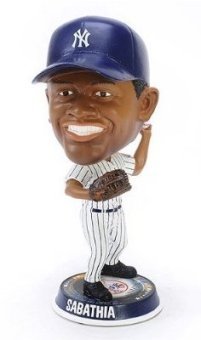 C.C. Sabathia New York Yankees MLB Big Head Bobble