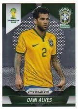 Panini Prizm World Cup Brazil 2014 Base Card # 105 Dani Alves Brazil