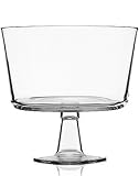 Luigi Bormioli Michelangelo Masterpiece 8-1/4-Inch Footed Serving Bowl