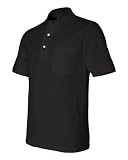 Cotton Pique Polo with Pocket