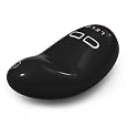 Lelo Nea Personal Massager, Black Pearl with Antique Pink Floral