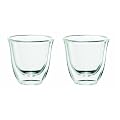 Delonghi 5513214591 Espresso Thermo Glasses, Pack of 2