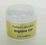 Arginine 2 oz. Jar - Topical Gel for Erectile Dysfunction. Arginine Gel Will Help Increase Penile Strength and Erection. The Amino Acid Arginine Increases Blood Flow Directly to the Spot Helping to Increase Erection Strength and Duration. Arginine Gel Not Only Can Decrease Erectile Dysfunction It Will Heighten Sensitivity. At Radiant Laboratory We Have Developed an Arginine Gel the Can Be Used 5-10 Minutes Before Sexual Activity. Some Healthcare Professionals Believe Arginine May Increase Blood Flow to the Vital Area Needed for Sexual Performance. Diabetic Can Enjoy the Benefit of Arginine Gel. Safe and Effective Great Alternative to Prescription Drugs.