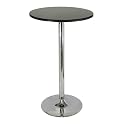 Black & Polished Steel Bar Table : Target