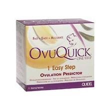 Ovuquick one-step ovulation predictor - 9 day