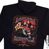 Arizona Cardinals Runningback Hooded Sweatshirt - X-Large