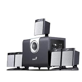 Click here to buy Genius SW-5.1 Speaker System by Genius.