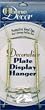 DECORATIVE PLATE DISPLAY HANGER EXPANDABLE 7-1/2-9-1/2-GOLD TONE