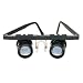 Binocular Focuable Loupe/Glasses for near, hands free inspection 4.0X