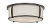 Quoizel QF1214SPN Calhoun 13-Inch Diameter 2 Light Flush Mount Light Fixture