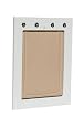 Energy Efficient Cat Flap for Wall without Locking Security Panel - Small Cat Flap Installs Into Exterior Wall
