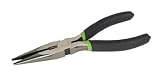 Greenlee 0351-06D Long Nose Pliers/Side Cutting, Dipped Grip, 6
