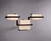 George Kovacs P373-615B Bath Texured Dorian Bronze White Art Glass Tower