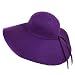 318dxrpwV5L. AA75  ELEGANT PURPLE WOOL WIDE BRIM DIVA STYLE FLOPPY HAT