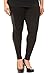 Faux Leather Stripe Leggings