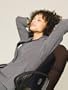 Simply Comfort Memory Foam Back Support Massage Cushion