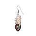 New York Jets NFL Snowman Football Earrings (1.5)