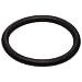 Kalrez Perfluoroelastomer O-Ring, 6375 Compound, 75A Durometer, Round, Black