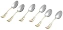 Royal Albert Old Country Roses Demitasse Spoons, 6-Piece Set