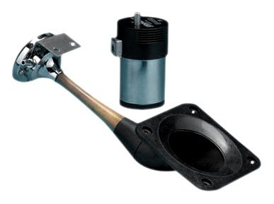 AFI Marine 11059 Marine Concealed Single Mini Trumpet Below Deck Air Horn by AFI