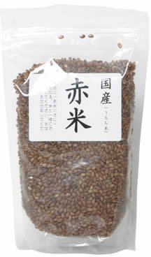 国産 赤米(うるち米) 250g