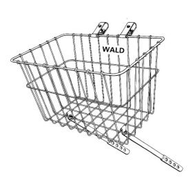 Wald 135 Deep Sized Grocery Front Handlebar Bike Basket