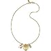 Coach Daphne Heart Locket Crystal Charm Necklace in Bag