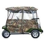 Classic Accessories Deluxe 4 Sided Golf Car Enclosure - Timber Camo