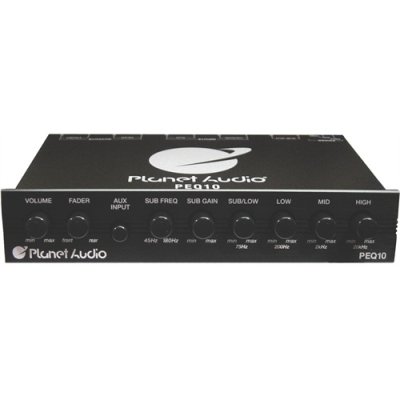 Planet Audio Peq10 4 Band Car Audio Equalizer