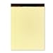 Glue Top Writing Pad, Yellow, 8 1/2 x 11, 100 Sheets Per Pad, 2 Pads Per Pack