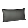 fleuresse Kissenbezug 9100-9031 colours, Mako Satin, 40x80 cm, 100% Baumwolle, graphit
