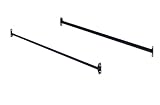 Twin or Full High Tensile Steel Bed Rails Bolt on Double Rivet