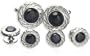 Blue Cufflinks & Stud Formal Set