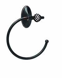 Amerock BH26521-ORB Saybrook Classic Collection Towel Ring, Oil Rubbed Bronze