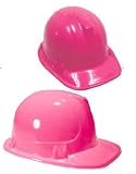 New Girl's Pink Plastic Construction Costume Hard Hat