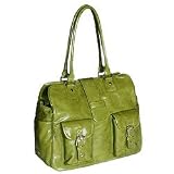 go work Tote in Green Gladiola by Amy Michelle