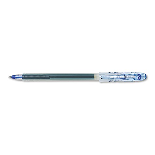 Neo Gel Roller Ball Pen, 0.7mm Fine Point, Nonrefillable, Blue Barrel & Ink (PIL14002)