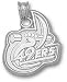UNC-Charlotte 49ers Solid Sterling Silver ''49ERS'' Pick Logo Pendant
