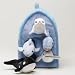 Plush Ocean Animal House 12"