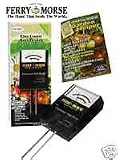 Ferry Morse Electronic Soil Tester Analyzer Includes Garden Helper Guide Book