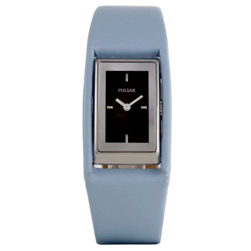 Pulsar Women's PEG679X Leather Strap Watch