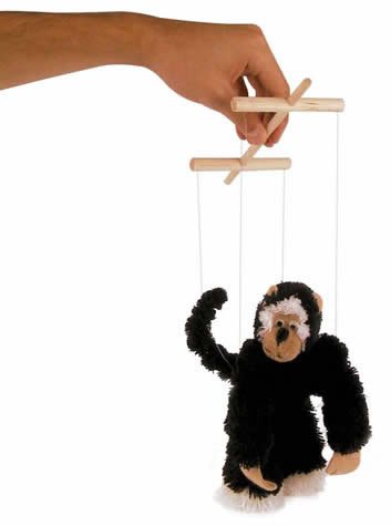Childrens Toyshop  Toys : Gorilla Marionette