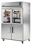 318euu%2BMeoL. SL160  True TA2R 2HG/2HS   52 Combination Reach In Refrigerator   TA Specification Series
